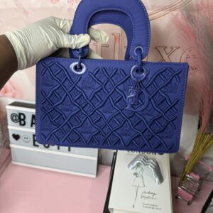 Royal Blue mini Top Handle Bag